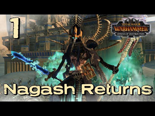 HE HAS RISEN! | Legions of Nagash | Total War Warhammer 3 OOD Campaign #1