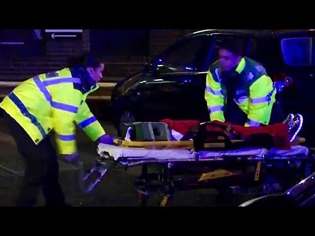 Janet Gets Taken Away In An Ambulance - EastEnders