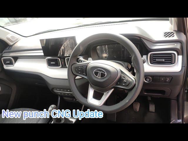 New Punch CNG With Cruise Control Top Model 2024 | Tata Punch New Update Accomplished Plus s #punch