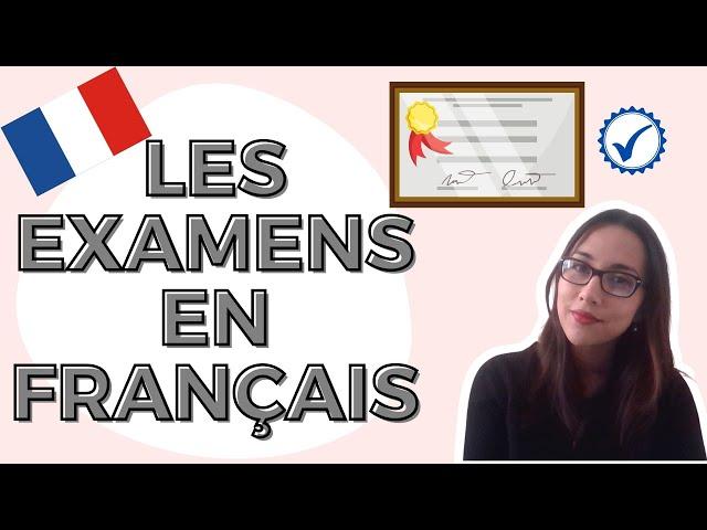 Different FRENCH EXAMS you can take | DELF DALF TCF? | Tips for FRENCH