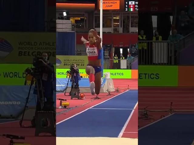 Liadagmis Povea  14.45m  Women's Triple Jump  World Indoor Championships Belgrade 2022