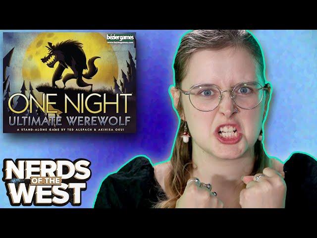 One Night Ultimate Werewolf #25 | Board Game Playthrough