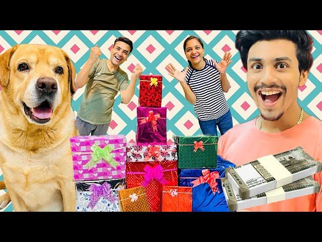 Giving 10 Mystery gifts to my family | Win 50000 Rupees | Anant Rastogi