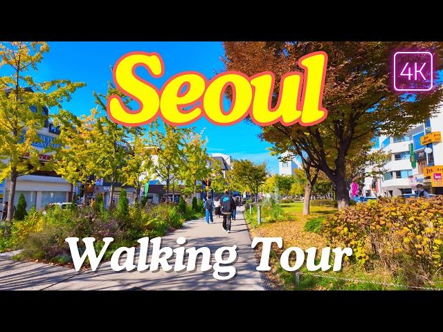 Seoul City Walk | My Last Walking Tour in Hongdae | 4K/60FPS