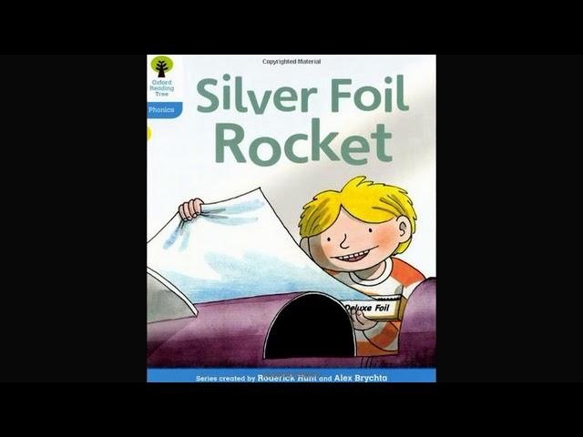 Duranno Library Silver Foil Rocket (phonics reader)