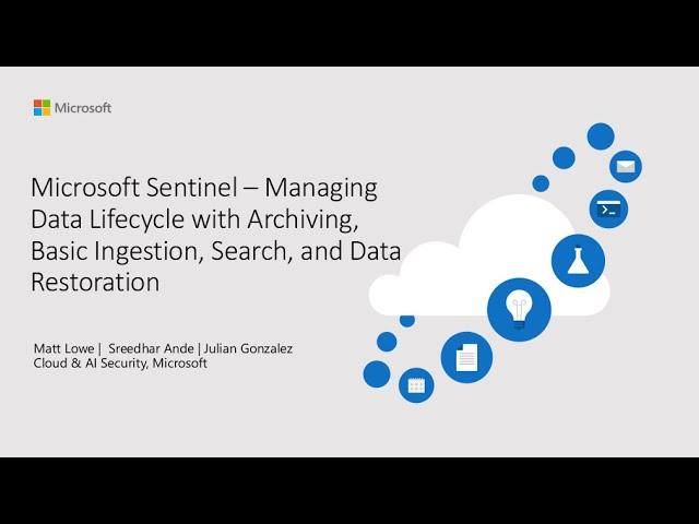 Manage Your Log Lifecycle with New Methods for Ingestion, Archival, Search, and Restoration