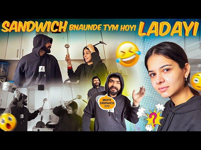 BANALAO SANDWICHSANDWICH YAN PAKODETASTY C VESEHOGI FIGHT‍||TANIYASAJAN||NEW VLOG️