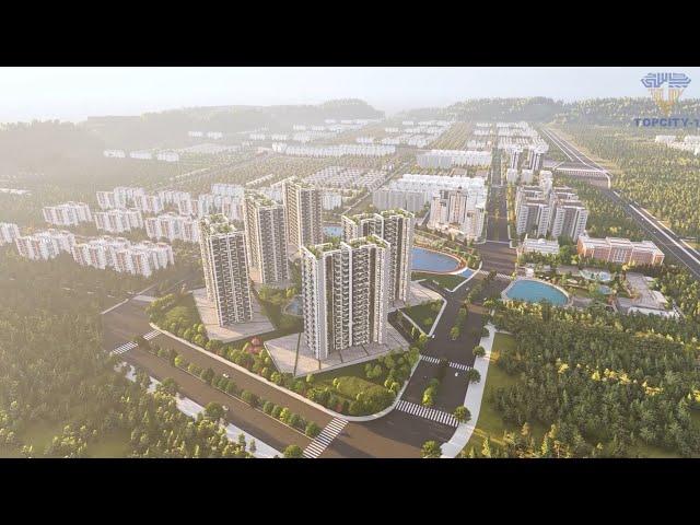 TOP CITY- 1 Masterplan presentation | 3D Walkthrough |  RAD DESIGN WORLD