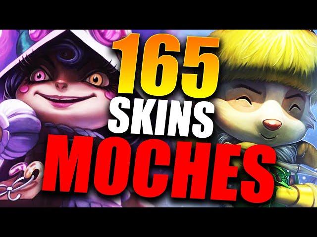 Les 165 PIRES SKINS de League Of Legends