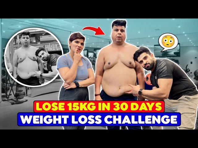 Lose 15KG in 30 Days | Weight Loss Challenge  