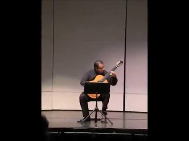 Agustín Barrios Mangoré: Julia Floridas (JC Rodríguez, classical guitar)