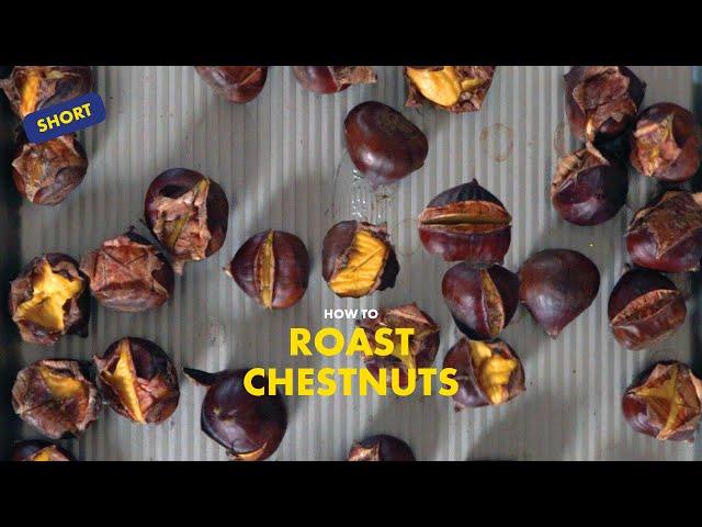 How to roast chestnuts
