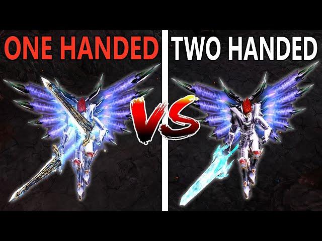 Which Sword Should You Use? Two Handed or One Handed? - MU Online 2024 Webzen Gameplay