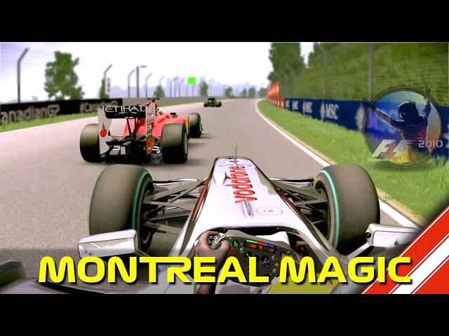 HAMmering the McLaren MP4/25 around Montreal in Assetto Corsa