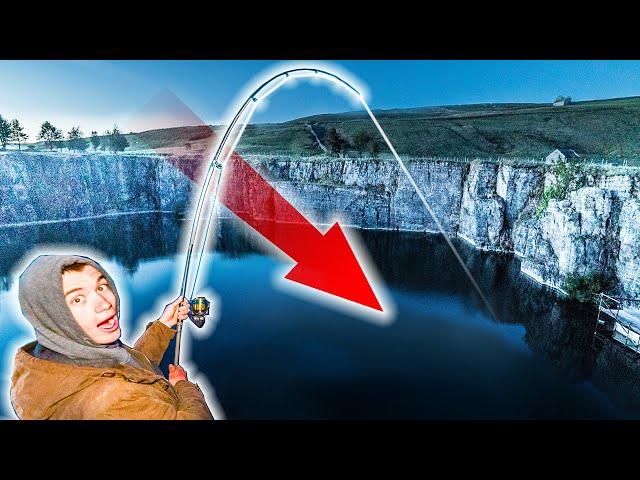 Overnight Fishing at the Abandoned Quarry - Big fish live in these waters!