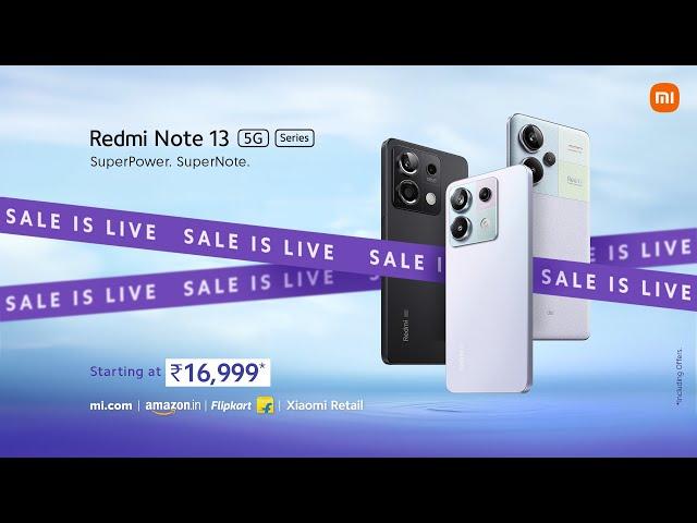 Redmi Note 13 5G Series | SuperPower. SuperNote