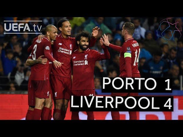 PORTO 1-4 LIVERPOOL #UCL HIGHLIGHTS