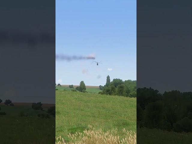 Patrolling Russian Mi-8T Helicopter Shot Down by fim-92f Missile! #military #gameplay