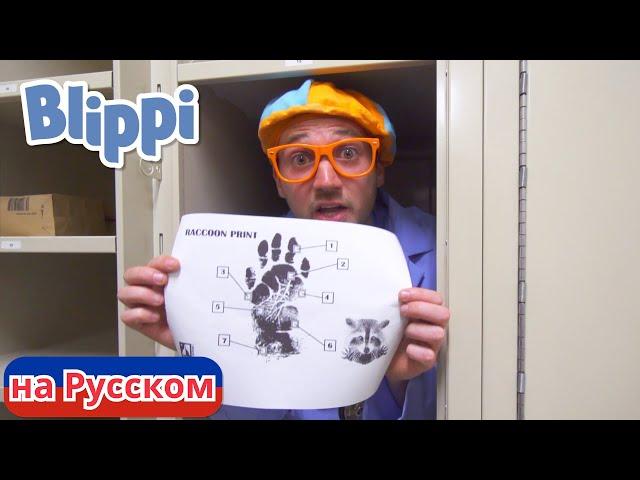 Детектив Блиппи | Блиппи на Русском | Изучай этот Мир вместе с Блиппи | Blippi