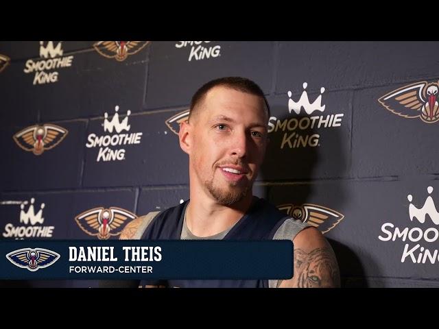 Daniel Theis on Pelicans lineups, team chemistry | Pelicans Practice 10/20/24