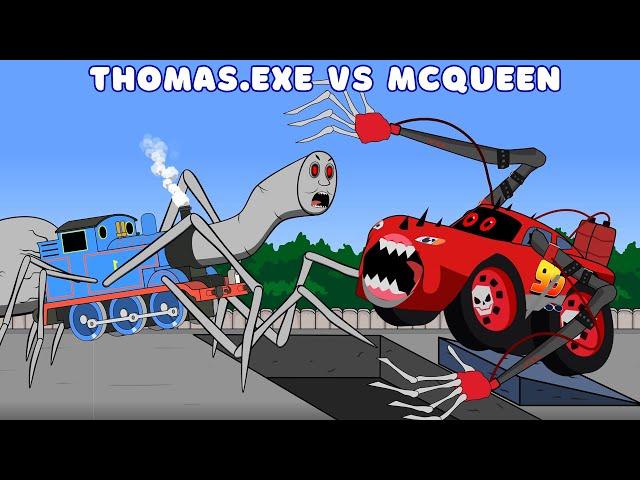 Thomas EXE VS Monster Lightning McQueen