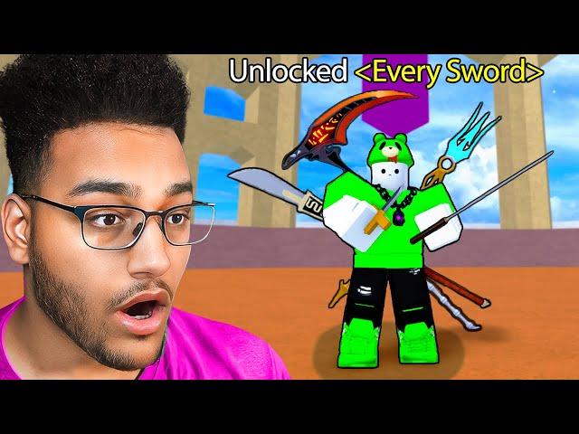 I Unlocked EVERY Sword in One Video (Blox Fruits)