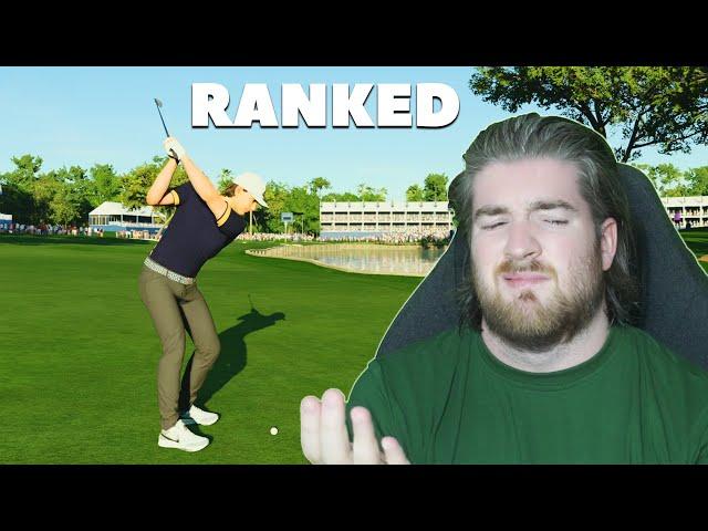 I GOT ANGRY IN RANKED... | PGA TOUR 2K23 Gameplay