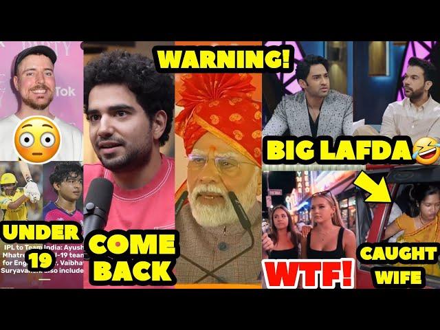 PM Modi Final Warning To PAK, Samy Raina COMEBACK, Thugesh Vs Rajkumar Rao, Google IO, Kalesh, IPL