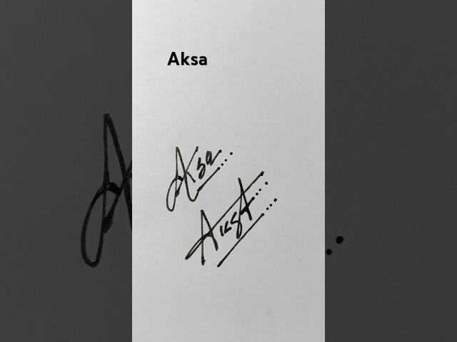 How to make best signature?️