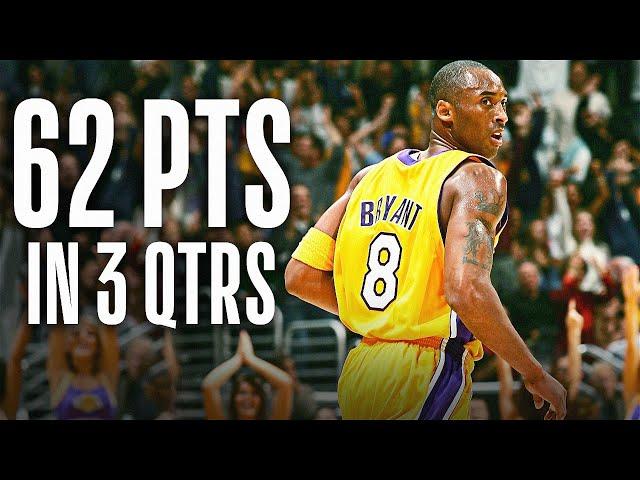 Kobe Bryant's 62 Points Through 3 Quarters 