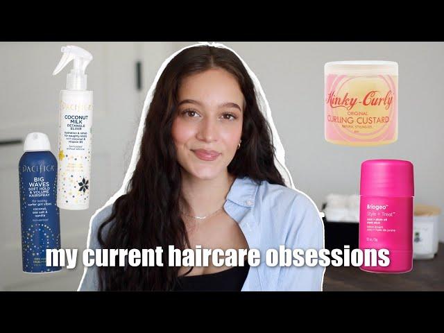 Current haircare favorites! Wavy hair + New products 2024