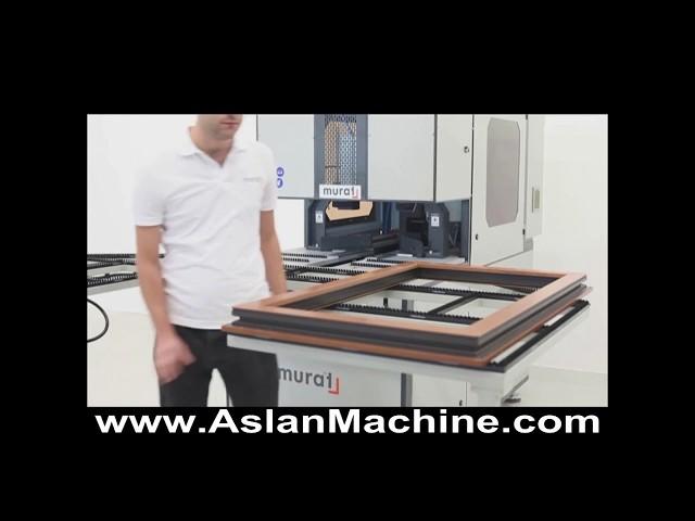 CN-772 Fully Automatic CNC Corner Cleaning Machine  ( 4 axes, 4 servo motors )