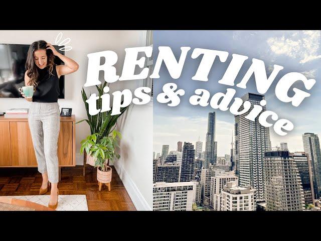 TIPS FOR RENTERS *must know* | COSTS, apartment hunting tips & moving advice