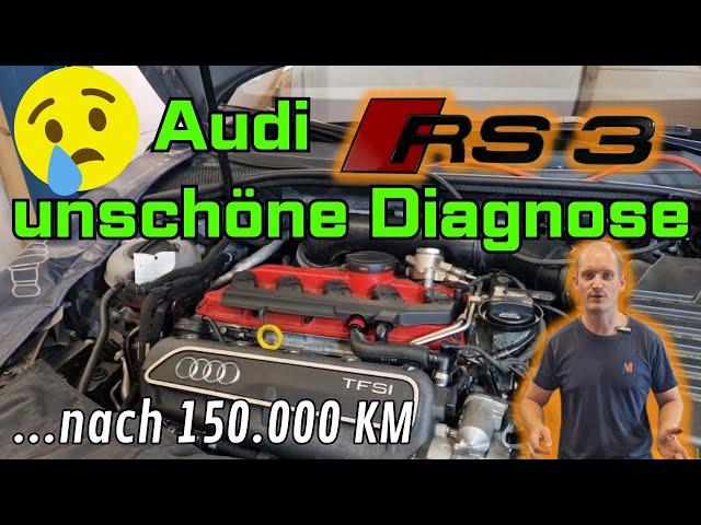 Audi RS 3 8V 2,5 TFSI CZGB | Warum läuft er unrund? | Motorcheck | Heftige Diagnose | Ein Pott fehlt