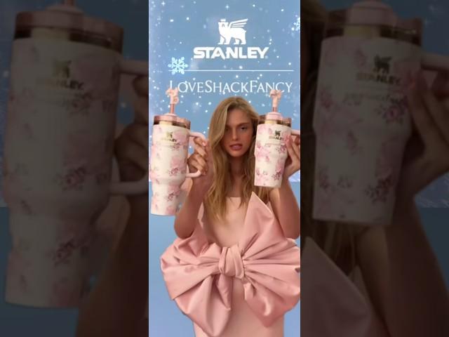 Stanley X Love Shack Fancy Tumber Cup Collaboration #stanleytumbler #loveshackfancy