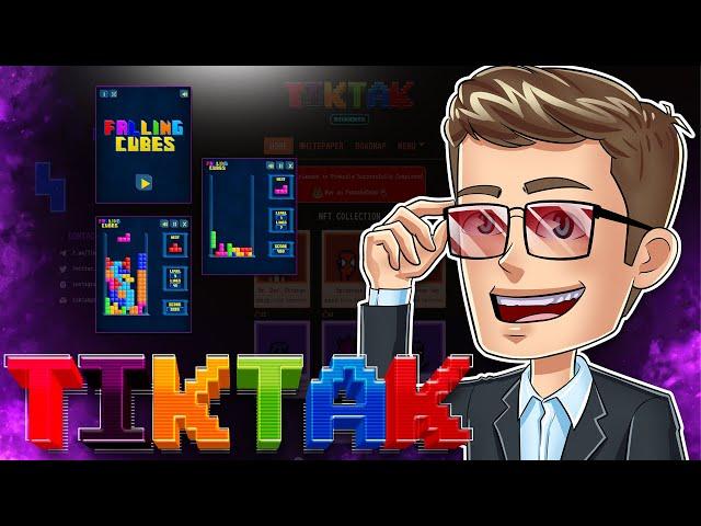 TikTak | Learn to earn Nfts, Lottery & Staking Unreal NFT Collection!