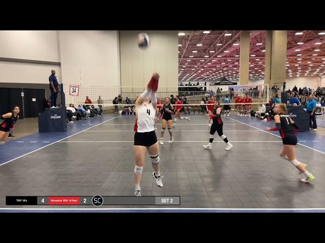 AVC - Game 8 - Tx Performance 18s Black vs Memphis VBA 18 Red