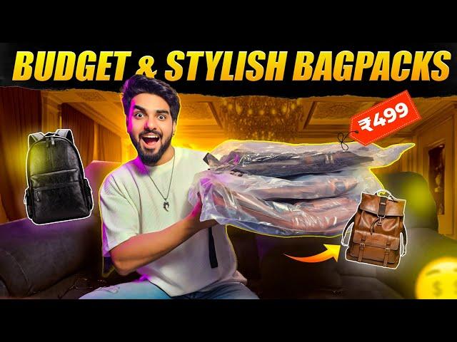 Back To School/College Bagpacks! Best laptop bag under 1000 | Lakshay Thakur