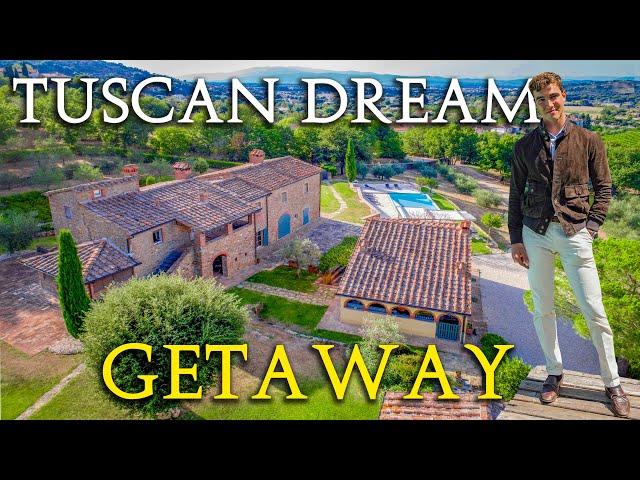 EXCLUSIVE Tour: Stunning TUSCAN COUNTRY HOME for Sale | Italian Luxury Real Estate