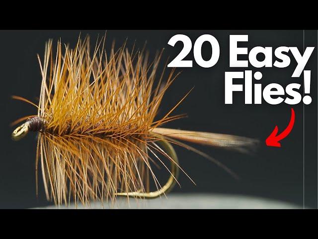 New to Fly Tying? Try THESE Easy Fly Patterns for Success!