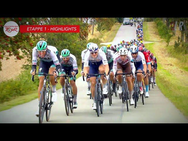 Crosswinds, Cavendish Crashes? Sailor Froome, Ackermann goes early | Deutschland Tour Stage 1 2021