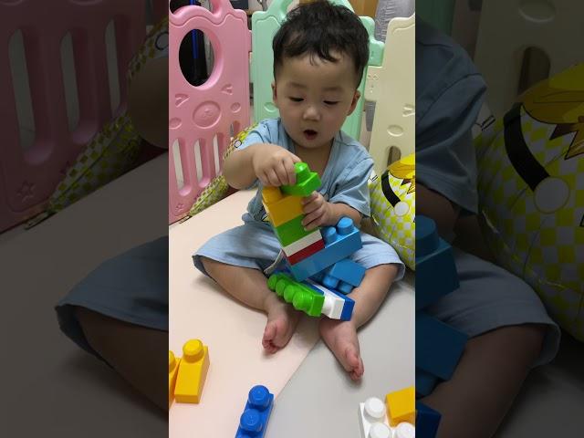 大寶 十五個月 早教玩具 Lego