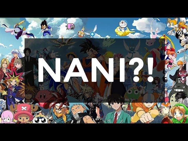 Anime Characters Saying NANI?????!