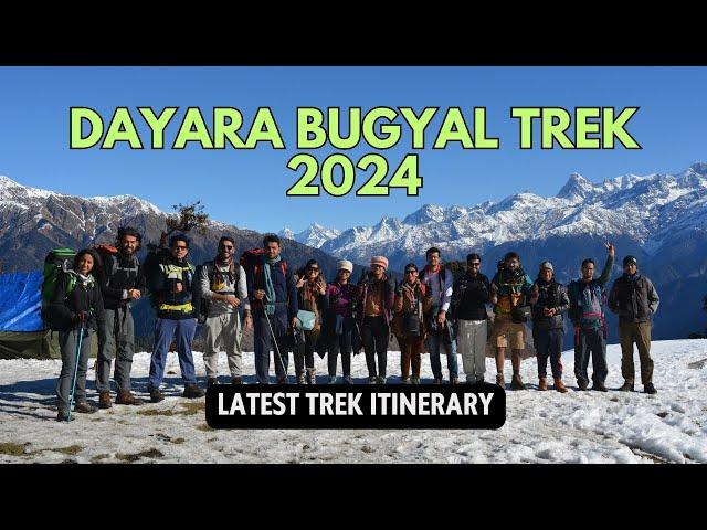 Dayara bugyal trek itinerary 2024 | Best experience, Tips, food, and stay.