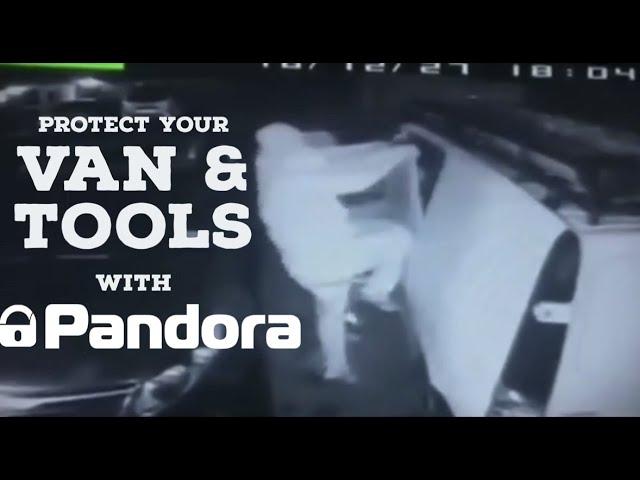 Van Smart Package with Pandora Car Alarms - protecting your van and your tools