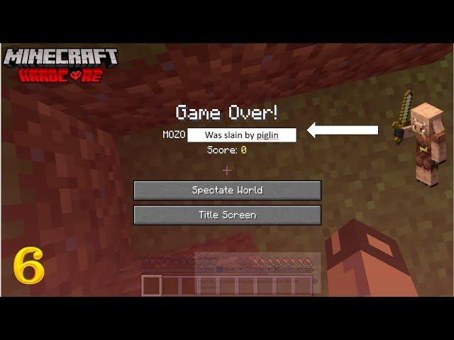 the end my hardcore in minecraft