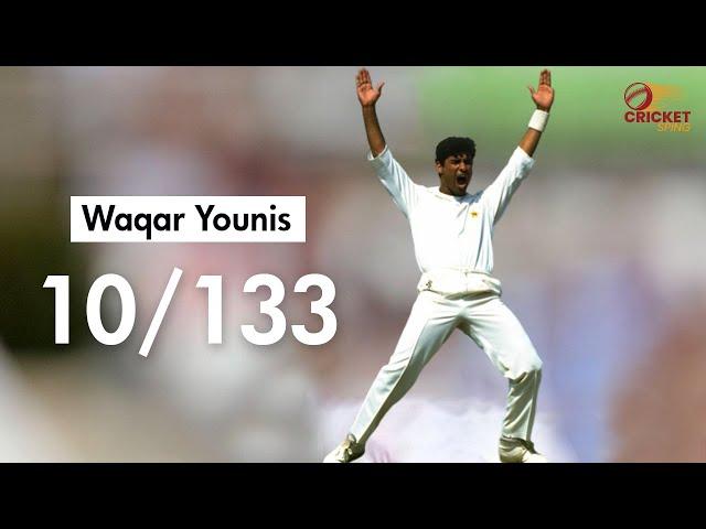 Waqar Younis's 10 Wickets Against South Africa | Devastating Bowling | SA vs PAK 3rd test in 1998