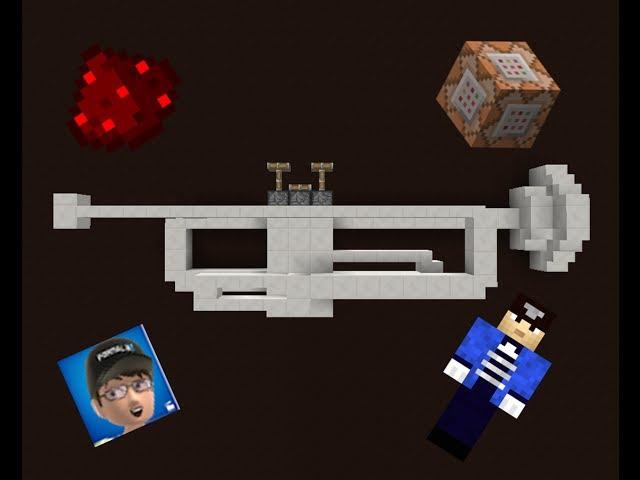 Minecraft: Working Redstone Trumpet!