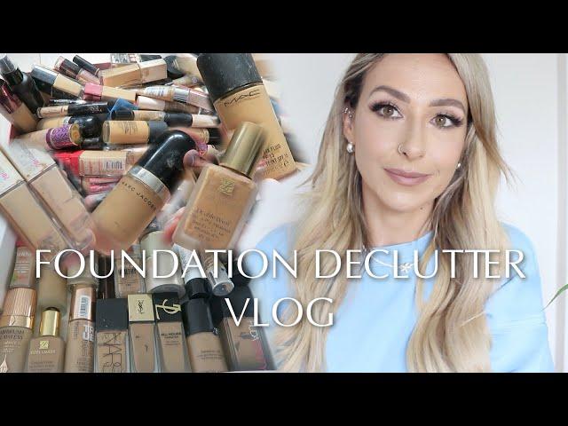 FOUNDATION DECLUTTER | VLOG AUG 13TH 2024