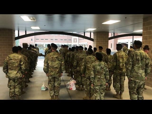 Fort Jackson Drill Sergeant with amazing voice